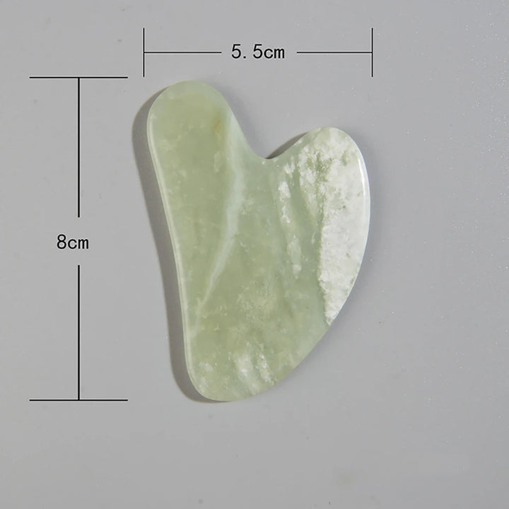 Natural Jade Guasha Scraper Face Massage Skincare Skin Scraping Gua Sha Scraper Face Beauty Body Slim anti Wrinkles Massager