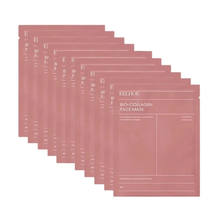 Bio-Collagen Face Mask Collagen Protein Hydrogel Soft Gel Mask Deep Moisturizing For Women Skin Care Products