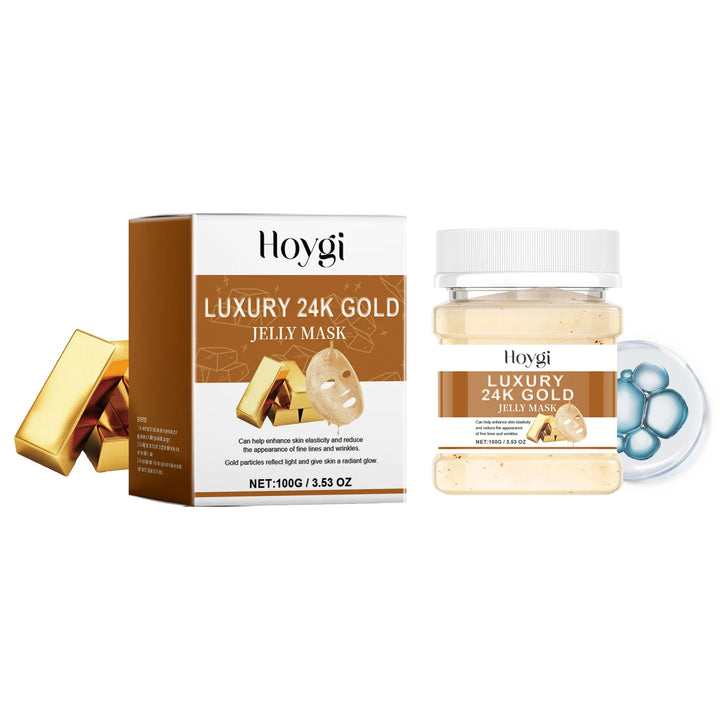 Jelly Mask Powder Hydrating Rose 24k Gold Soft SPA Nourishing Moisturize Peel OFF Facial Revitalizing Crystal DIY Facial Mask
