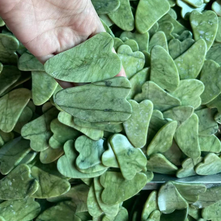 Natural Jade Guasha Scraper Face Massage Skincare Skin Scraping Gua Sha Scraper Face Beauty Body Slim anti Wrinkles Massager