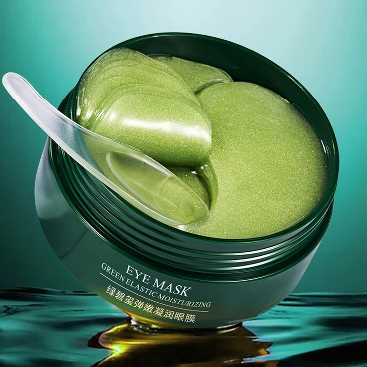 60pcs AstheticHeaven BIOAQUA Collagen Eye Mask, Moisturizing Firming Anti Dark Circles Eyes Care