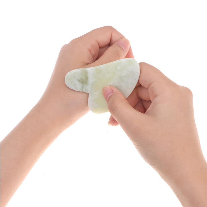 Natural Jade Guasha Scraper Face Massage Skincare Skin Scraping Gua Sha Scraper Face Beauty Body Slim anti Wrinkles Massager