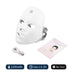 AstheticHeaven 7 Colors Photon Facial LED Mask, Red Light Therapy Face & Neck Mask
