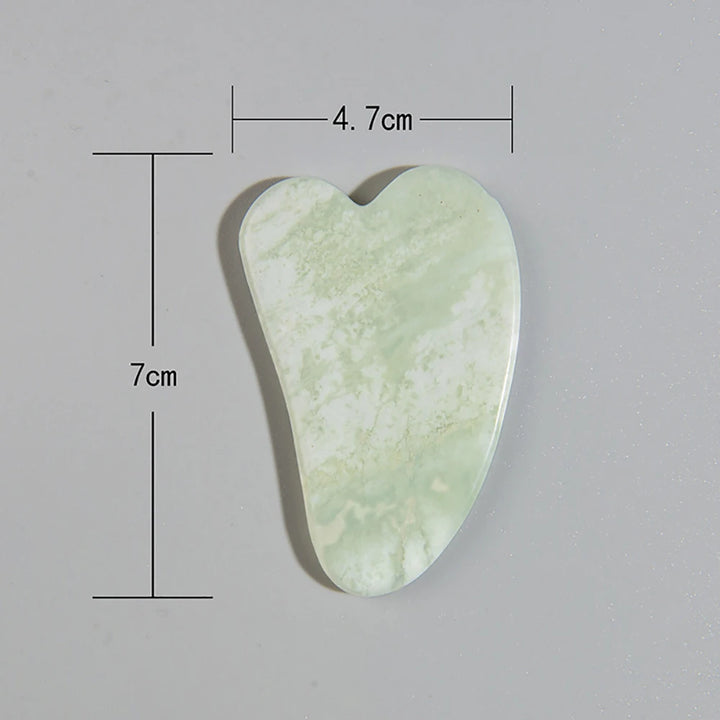 Natural Jade Guasha Scraper Face Massage Skincare Skin Scraping Gua Sha Scraper Face Beauty Body Slim anti Wrinkles Massager