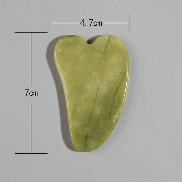 Natural Jade Guasha Scraper Face Massage Skincare Skin Scraping Gua Sha Scraper Face Beauty Body Slim anti Wrinkles Massager