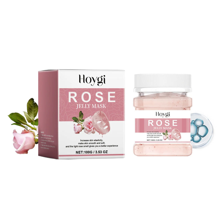 Jelly Mask Powder Hydrating Rose 24k Gold Soft SPA Nourishing Moisturize Peel OFF Facial Revitalizing Crystal DIY Facial Mask