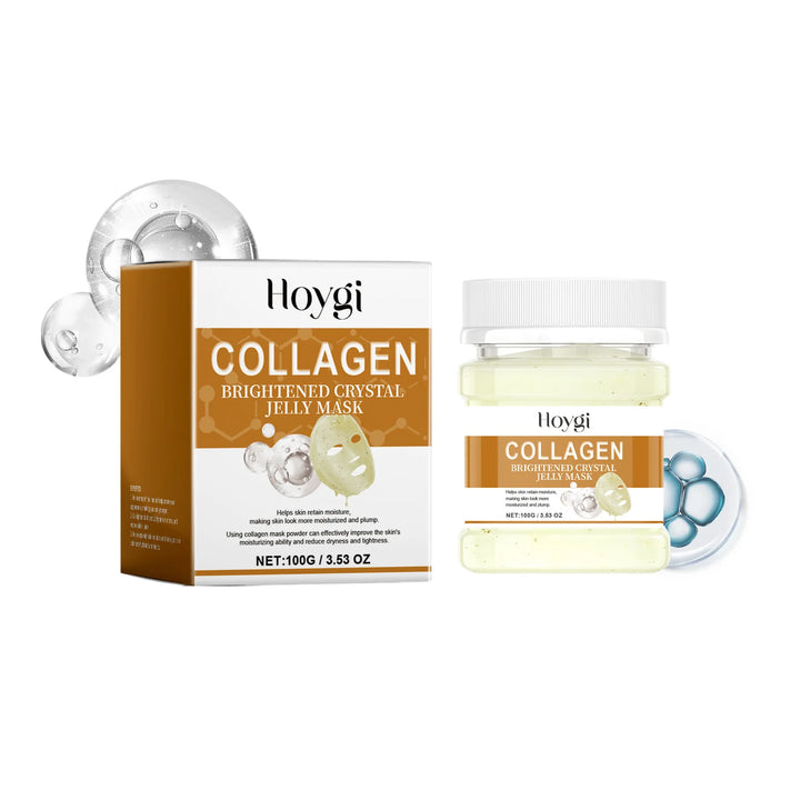 Jelly Mask Powder Hydrating Rose 24k Gold Soft SPA Nourishing Moisturize Peel OFF Facial Revitalizing Crystal DIY Facial Mask